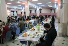 گزارش تصویری از نمایشگاه کتابی با عنوان « افطاری کتاب» در دانشگاه